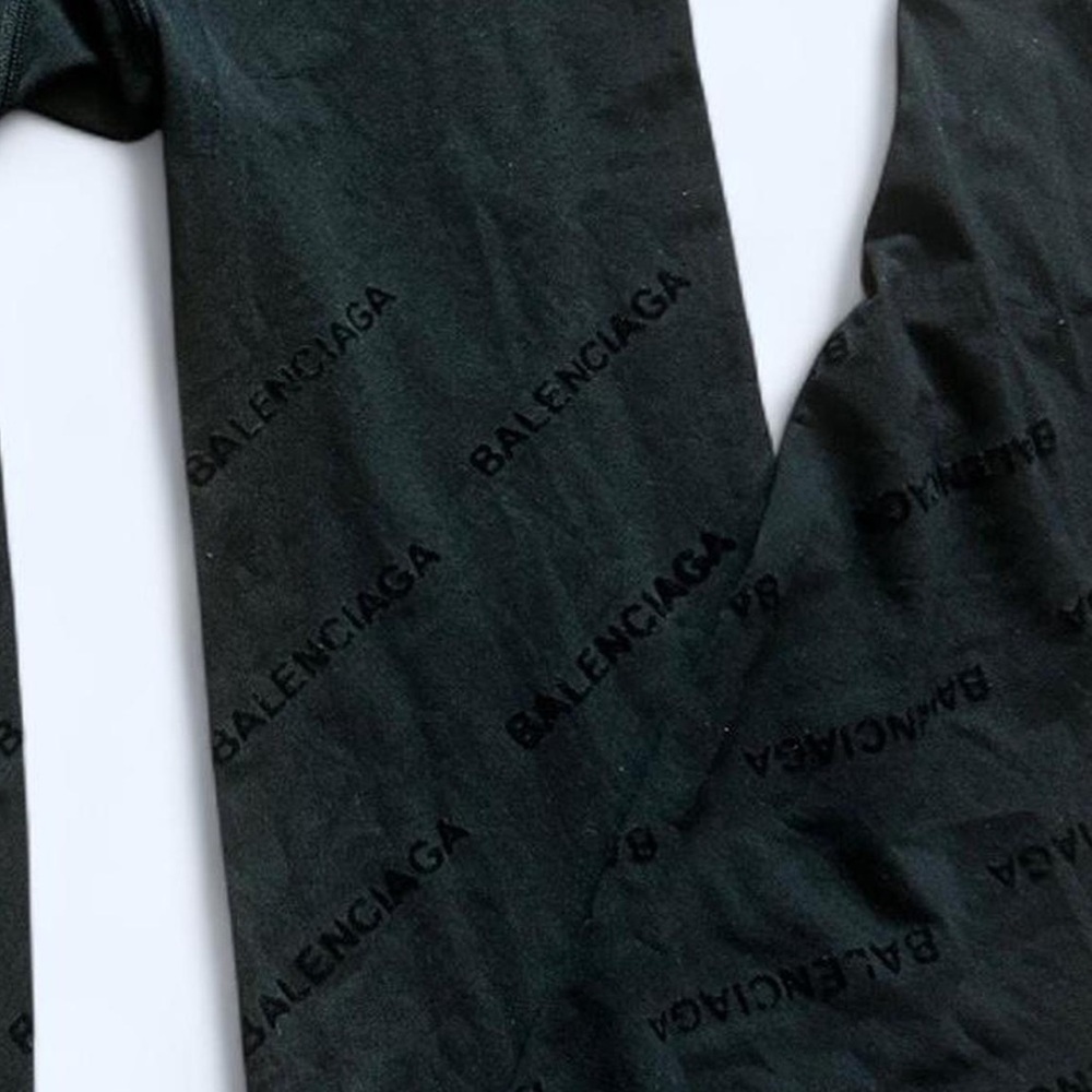 Balenciaga Black Hosiery Socks